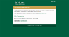 Desktop Screenshot of lemoyne-info.org